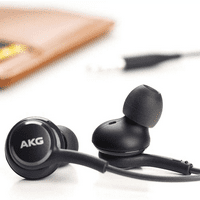 Inear уплътнителни стерео слушалки за кабел Panasonic Eluga Ray Plus - проектиран от AKG - с микрофон и бутони за силата на звука