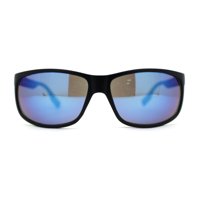 Locs мъжки цвят огледало цвят димна ръка спортни слънчеви очила черно синьо огледало огледало