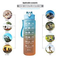 900мл замръзнала бутилка с вода на открито спортно пътуване фитнес заливане на пиене