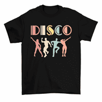 Тема за диско тениска 70-те фънки парти реколта танцуващи тениски мъже жени унисекс