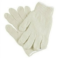 Струнска ръкавица, памук и полиестер, GA, бяло - средно