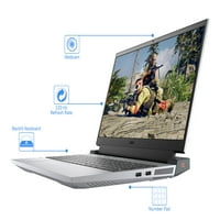 Dell G Gaming Laptop, 15.6 120Hz FHD дисплей, AMD Ryzen 5800h Upto 4.4GHz, 16GB RAM, 1TB NVME SSD, NVIDIA GeForce RT TI, HDMI, DisplayPort чрез USB-C, Wi-Fi, Bluetooth, Windows Home