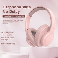 Леки безжични Bluetooth съвместими слушалки 3D all inclusive Comfort Intelligent Noise Screed