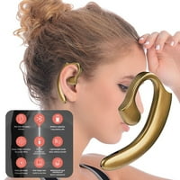 Btronag безжична слушалка кост- проводимост Earhook Bluetooth слушалки, стерео спортни музикални слушалки