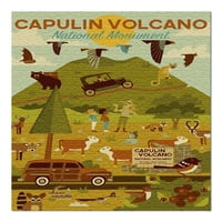 Национален паметник на вулкан Капулин, Ню Мексико, Геометричен