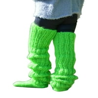 Слушайте синди жени коледни есен зима топло над чорапи на коляното топло дълъг багажник плетене на бедро-високо твърдо коледно износване