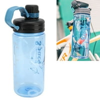 Бутилка за спортна вода Оз. Големи бутилки бутилка за многократна употреба на велосипеди с вода с дръжка и мащаб, спортна бутилка фитнес и велосипедна вода Бутилка