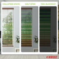 Keego Horizontal Aluminium Venetian Blinds Shades for Windows Door Room Deamning Modern Pivicy Custom to Size, IMG003, 39 W 36 H