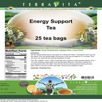 Terravita Energy Support Tea - Pana Ginseng, Eleuthero и женско биле