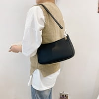 Bxingsftys винтидж жени pu рамо чанта за подмишници ежедневни дами малки чанти за чанта