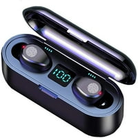 Heldig Bluetooth уши, 5. Слухове с 2000mAh зареждане на калъф LED батерия дисплей 60h Playtime In-Ear Touch Bluetooth слушалка IP водоустойчив истински безжични слушалки за работни спортове