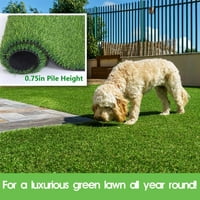 Изкуствена трева 4x46, 0,8 инча височина на купчината много размери изкуствена трева на външна трева