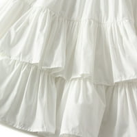 Lilgiuy лятната ежедневна пола за дамски висококачествена плисирана галя с дължина на коляното рокля за възрастни танцуващи спорт
