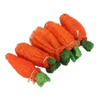Играчки с форма на морков, сладки зъби, смилащи се луфата моркови за дъвчене, облекчаване