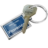 Знак за ключодържател добре дошли във Флоренция