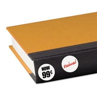 Подвижни етикети с многократна употреба, мастиленоструйни лазерни принтери, 1 Диа., Бял, 12 лист, пакет от листове