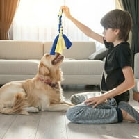 Honrane пот-абсорбираща играчка за кучета дръжка за домашни любимци с подвижна висулка интерактивна телескопична люлка за кучета