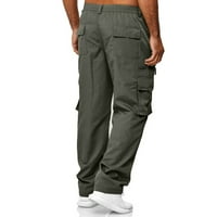 Wendunide Cargo Pants Men Multi-Pocket Pant