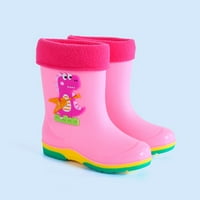 Памучен водоустойчив принцес обувки Карикатура от водоустойчиви дъждовни обувки за деца размер 39