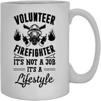Доброволческа чаша по пожарникар, чаша за кафе, чаша с бял чай Oz