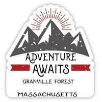 Granville Forest Massachusetts Souvenir Vinyl Decal Sticker Adventure очаква дизайн