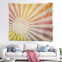 Rainbow Sunrise Sunset Room Tappheries, Фотография Фури за стена висящ декор