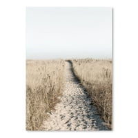 AmericanFlat Beach Path Poster Art Print от Tanya Shumkina Poster Art Print