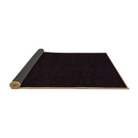 Ahgly Company Indoor Rectangle Abstract Brown Modern Area Rugs, 5 '8'