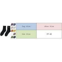 Qazqa жени памучен печат бродиран дизайн цикъл спортна шарка двойка чорапи