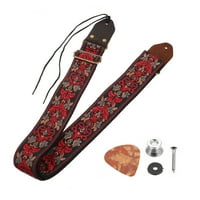 Задайте прости фолклорен колан за китара декоративна китара каишка творчески аксесоар за китара