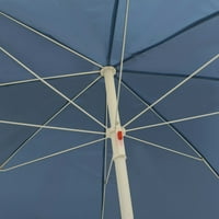 Walmeck Beach Umbrella Blue 94.5