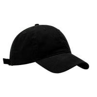 IOPQO Бейзболни шапки Мъжки и дамски лятна мода Небрежен слънцезащитен крем бейзболни шапки шапки шапки за възрастни Черно