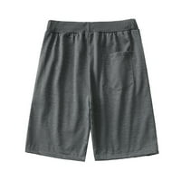 Мъжки къси панталони ежедневни разхлабени ежедневни класически прилепнали летни плажни къси панталони летни плажни къси панталони