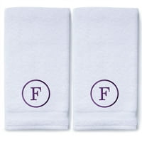 Монограмирани кърпи за ръце за кухненски грим в банята
