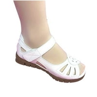Сандали за жени летни дамски обувки клин пета избива риба уста ежедневни сандали хлъзгачи