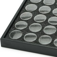 Opvise Grids Nail Tips Jewelry Powder Rhicestones Инструменти за съхранение BO Притежател на калъф