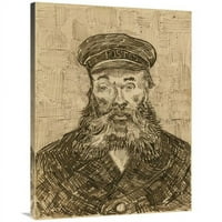 в. Портрет на Joseph -Etienne Roulin Art Print - Винсент Ван Гог