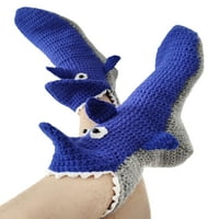 Cathery забавни животински чорапи за жени новост крокодил под чорапи Коледни творчески 3d хамелеон плетен чорап фънки акула чорапи