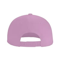 Cepten Mens & Womens Hip Hop Cool With Occupy Mars Logo Logo Регулируемо бейзбол плоска шапка Pink Pink