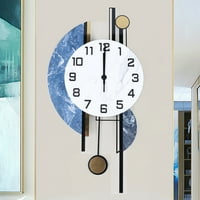 Miumaeov Modern Round Clock 3d акрилен циферблен стена часовник Модерен офис Домашен магазин Арт Декор 26.7 *13.8 *11