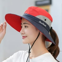 Пътувайте сгъваеми слънчеви шапки за жени, дами на открито UV защита Мреща широка ръба на риболов на градинарство към къмпинг туризъм
