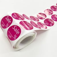 500* Стикери за продажба Ръчно изработени любовни етикети кръгли флорални бизнес стикери Подарък U8T4