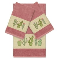 Linum Home Textiles Mila Разкрасен турски памучен комплект за кърпа