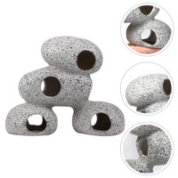 Креативни камъни за смоли деликатни риби Hideaway камъни прости камъни за почивка на риба