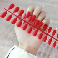 Apepal месести дълги нокти фалшиви лепенки за нокти балет фалшив пластир за нокти
