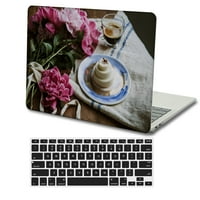 Kaishek Hard Shell само за MacBook Pro 13 С дисплей на ретината без USB-C, без CD-ROM + Black Keyboard Cover Model: A или Rose Series 0205