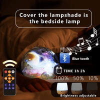 Star Night Light for Kids, Bluetooth Проектор Светлина с LED таймер Степен на ротация Нощна осветителна лампа за бебешка спалня за рожден ден