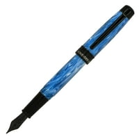 Monteverde Prima Blue Swirl Fountain Pen Размер: Стуб