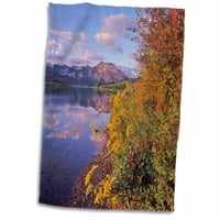 3Drose Maskinonge Lake, Национален парк Waterton Lakes, Alberta -Cn Cha - Чък Хани - кърпа, от
