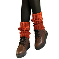 Qazqa Fashion Womens Ladies Twist-Toged Warmers чорапи чорапи с къс клапа